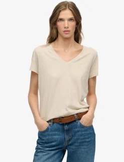 Cotton Rich V-Neck T-Shirt