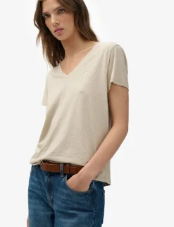 Cotton Rich V-Neck T-Shirt