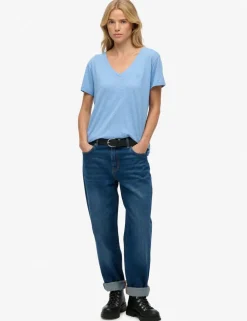 Cotton Rich V-Neck T-Shirt