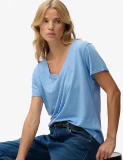 Cotton Rich V-Neck T-Shirt