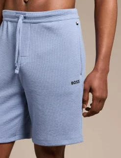 Cotton Rich Waffle Loungewear Shorts
