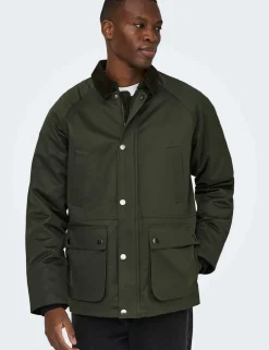 Cotton Rich Waxed Jacket