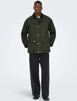 Cotton Rich Waxed Jacket