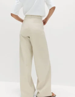 Cotton Rich Wide Leg Chinos