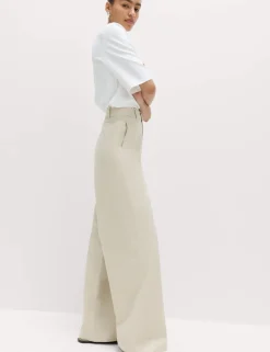 Cotton Rich Wide Leg Chinos