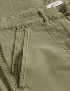Cotton Rich Wide Leg Chinos