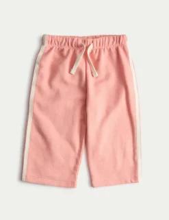 Cotton Rich Wide Leg Joggers (0-6 Yrs)