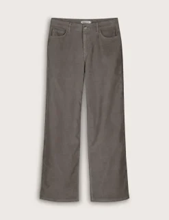 Cotton Rich Wide Leg Trousers