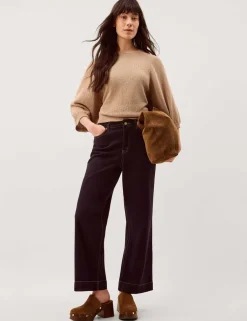 Cotton Rich Wide Sleeve Jumper