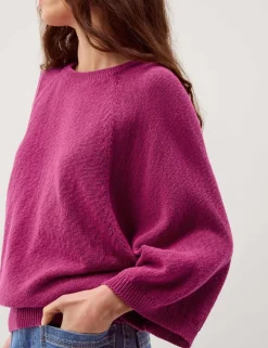 Cotton Rich Wide Sleeve Jumper