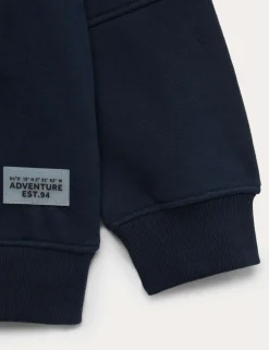 Cotton Rich Zip Hoodie (6-16 Yrs)