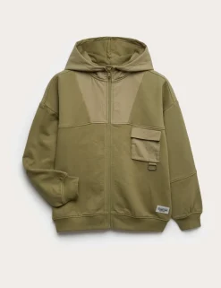Cotton Rich Zip Hoodie (6-16 Yrs)