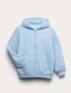 Cotton Rich Zip Through Hoodie (6-16 Yrs)