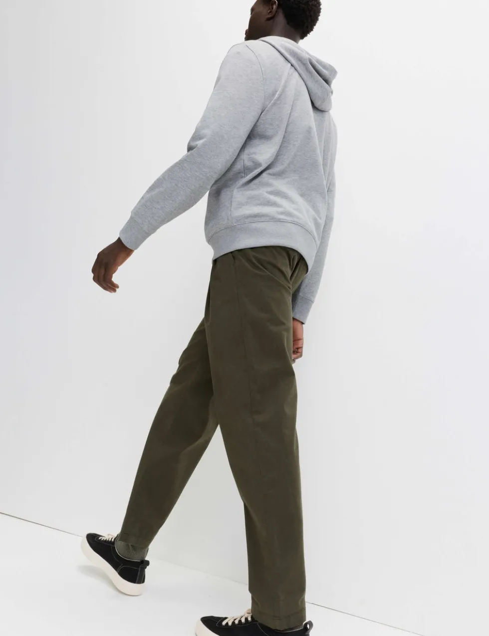 Cotton Rich Zip Through Hoodie