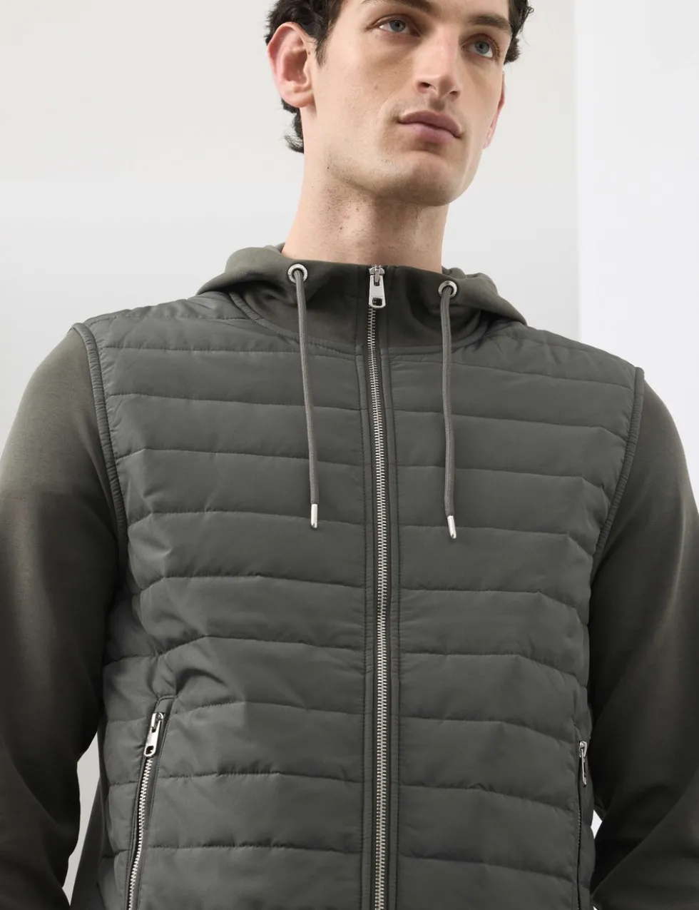 Cotton Rich Zip Up Hooded Jacket with Stormwear™