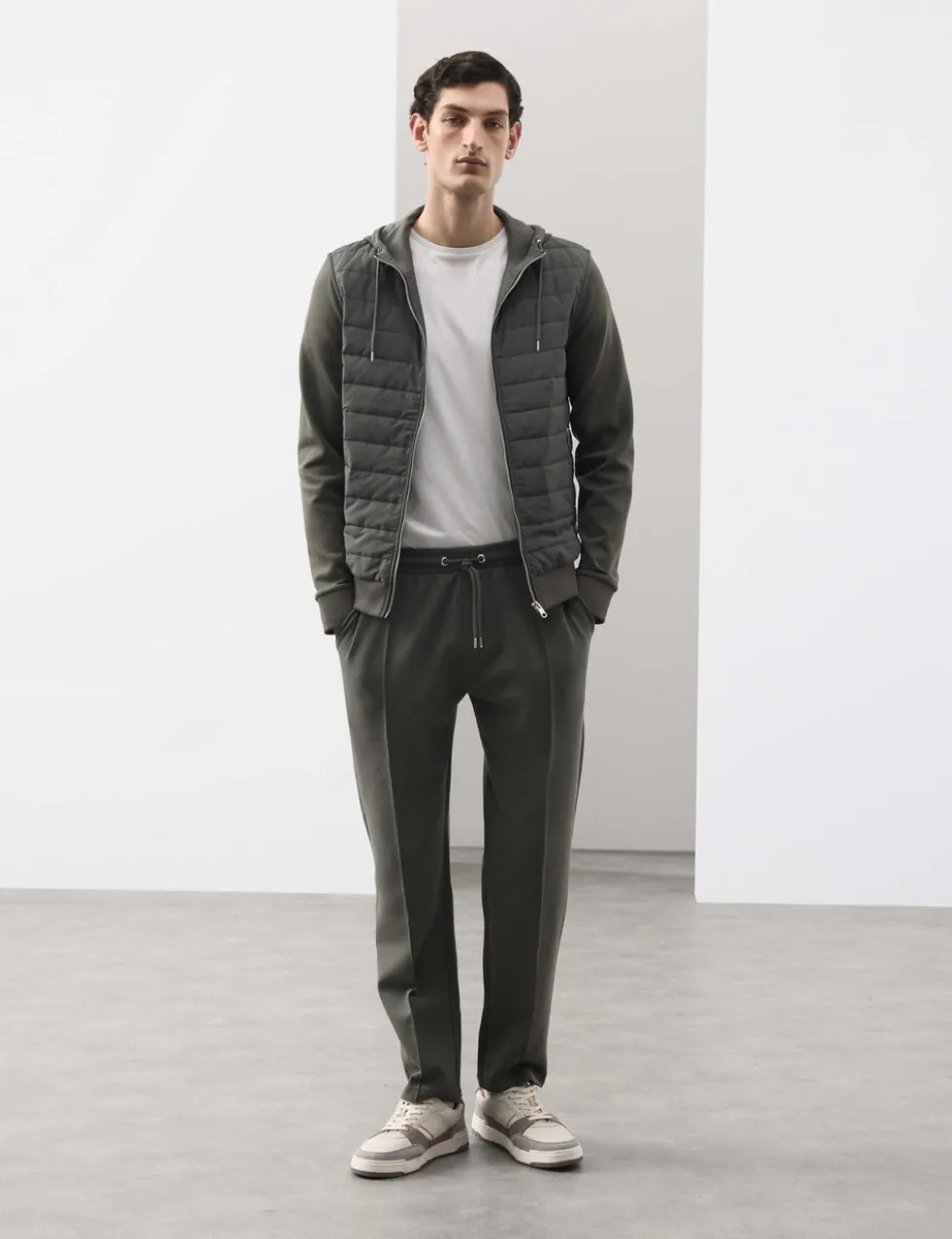 Cotton Rich Zip Up Hooded Jacket with Stormwear™