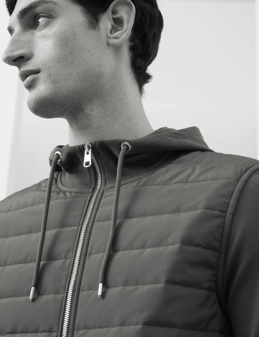 Cotton Rich Zip Up Hooded Jacket with Stormwear™