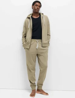 Cotton Rich Zip Up Hoodie