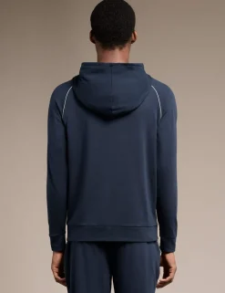 Cotton Rich Zip Up Hoodie