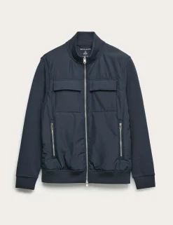 Cotton Rich Zip Up Pocket Jacket