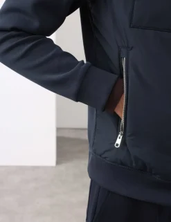 Cotton Rich Zip Up Pocket Jacket