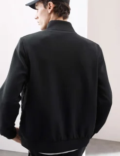 Cotton Rich Zip Up Quilted Jacket