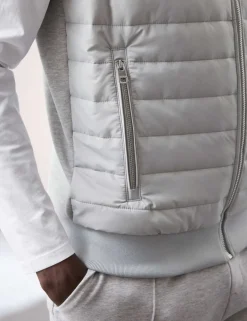 Cotton Rich Zip Up Quilted Gilet with Stormwear™