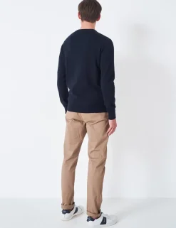 Cotton V-Neck Jumper