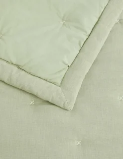 Cotton with Linen Bedspread