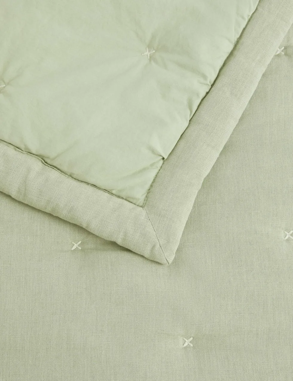 Cotton with Linen Bedspread