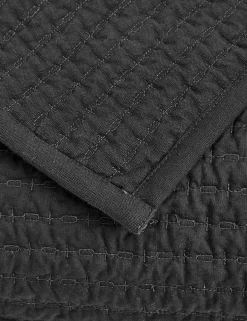Cotton with Linen Embroidered Bedspread