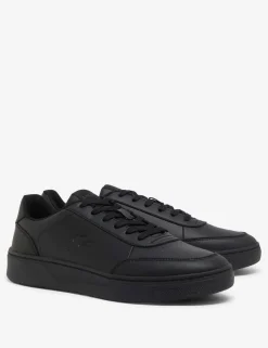Court Pro Leather Lace-Up Trainers