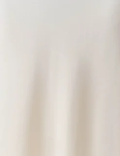 Crepe Midi Slip Skirt