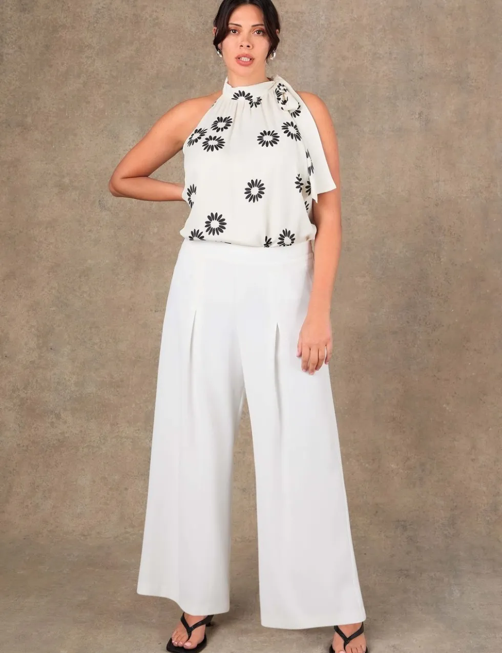 Crepe Tailored Trousers