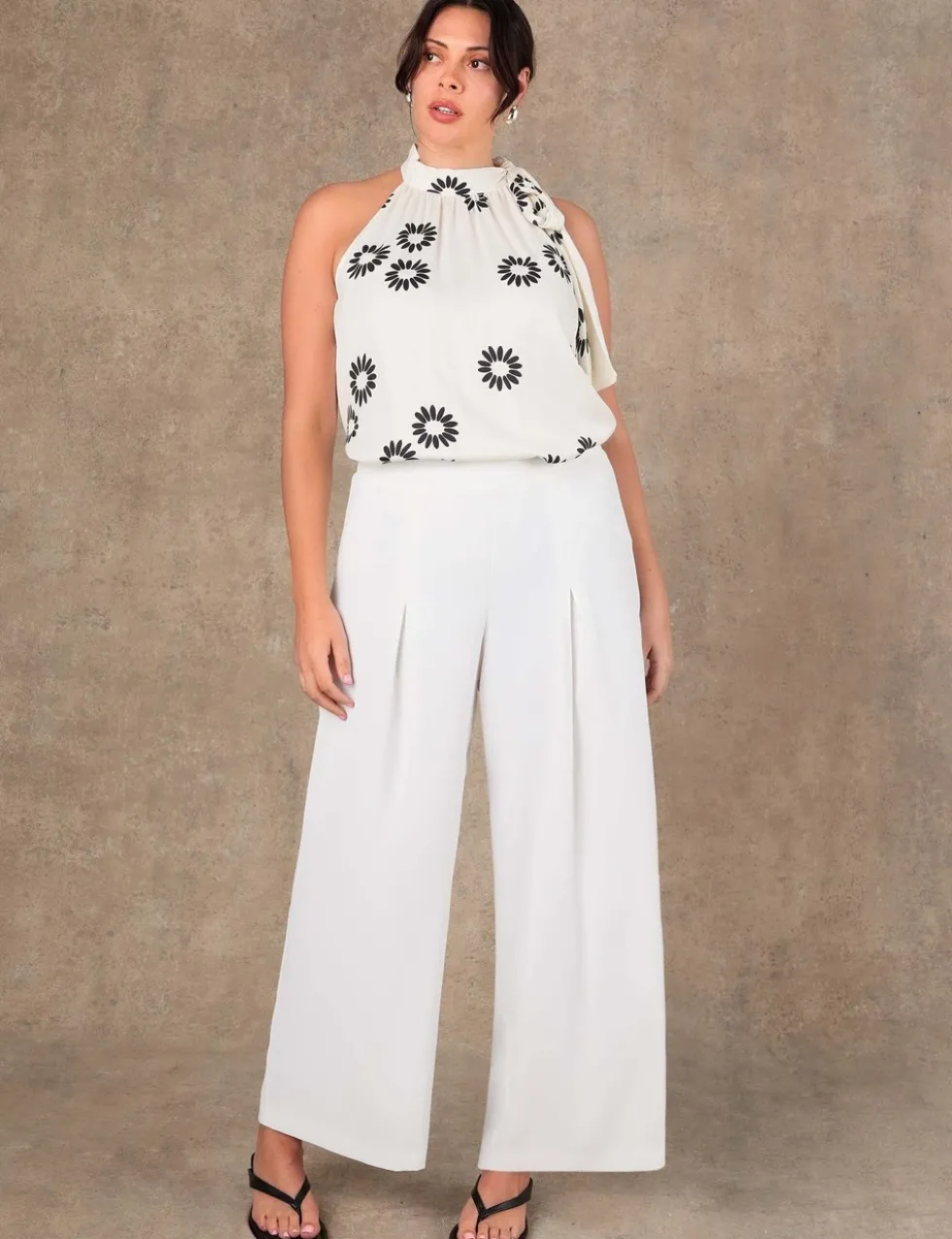Crepe Tailored Trousers