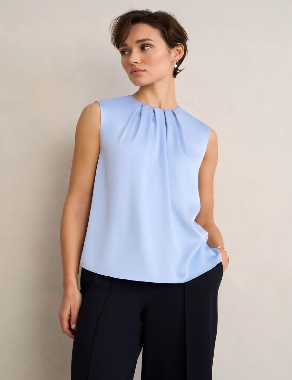 Crew Neck Blouse