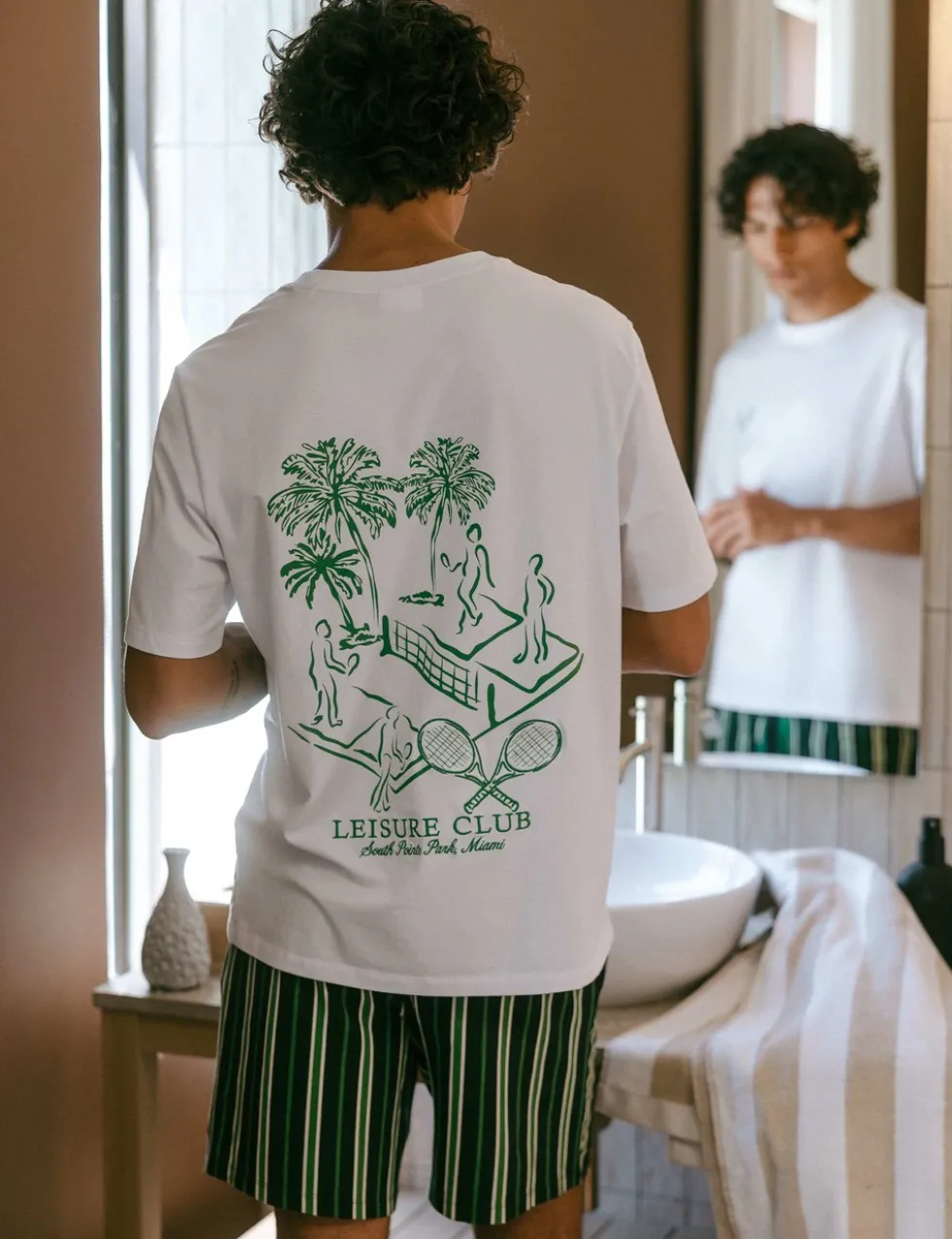 Crew Neck T-Shirt and Shorts Pyjama Set