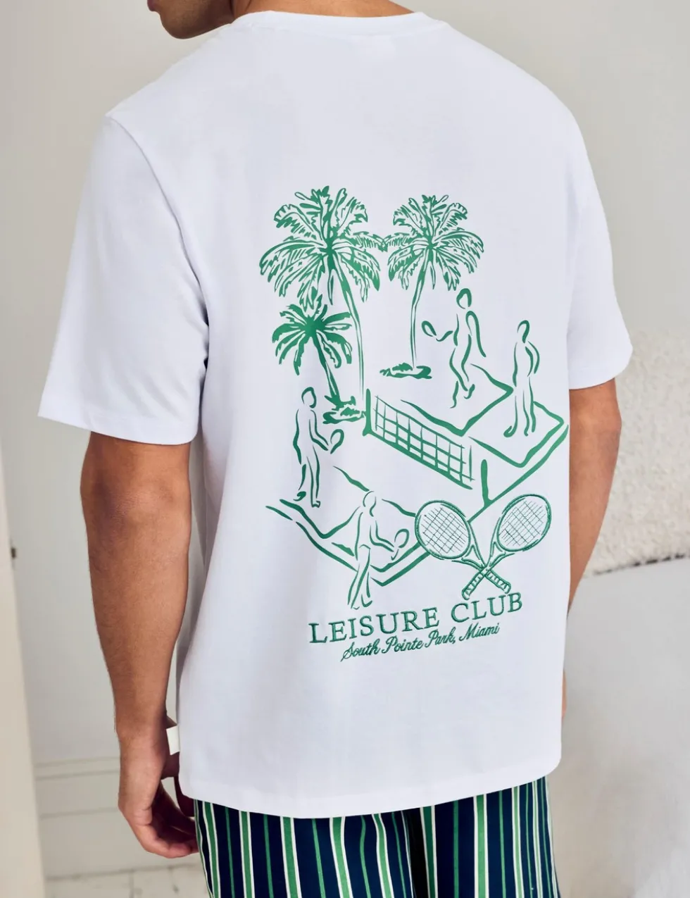 Crew Neck T-Shirt and Shorts Pyjama Set
