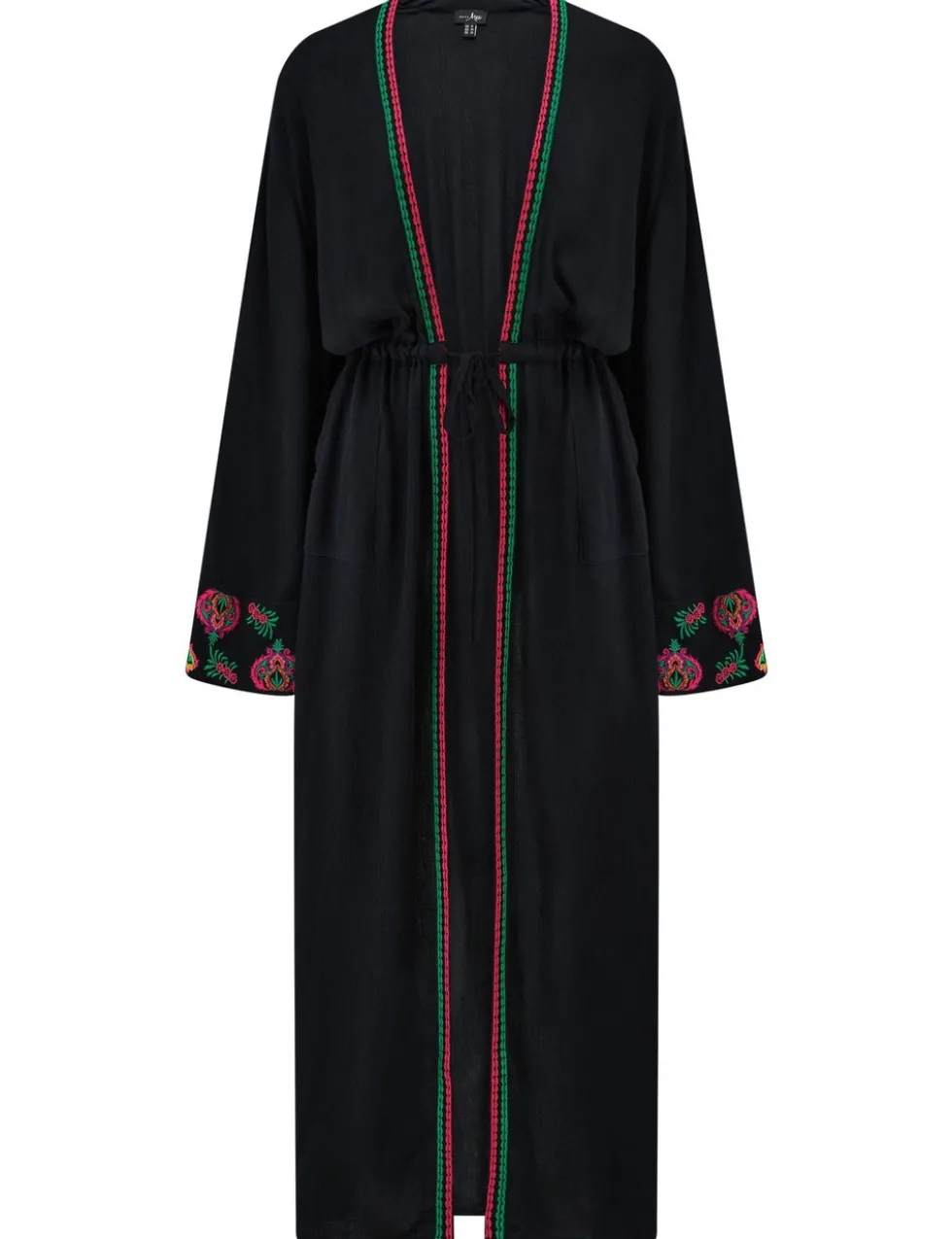 Crinkle Maxi Beach Kimono