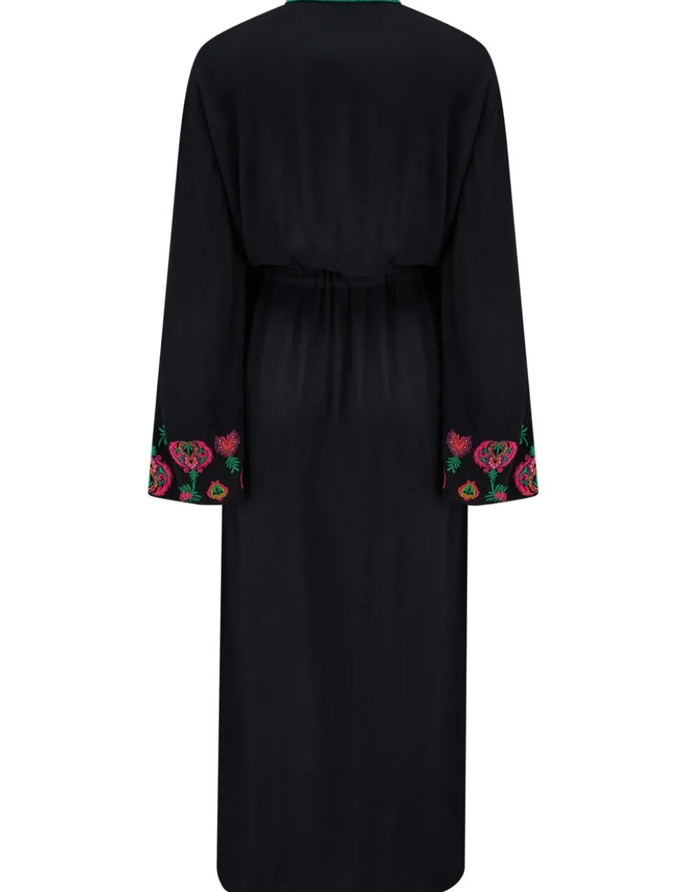 Crinkle Maxi Beach Kimono