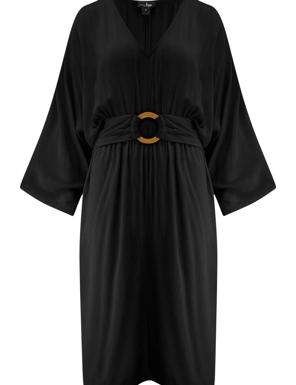 Crinkle O Ring Midi Beach Kaftan