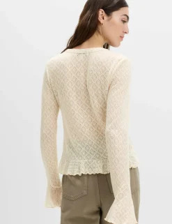 Crochet Tie Fastening Cardigan