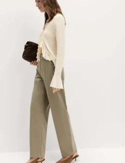 Crochet Tie Fastening Cardigan