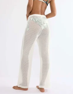 Crochet-Style Beach Trousers