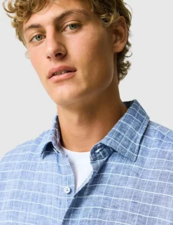 Croftview Linen Rich Checked Shirt