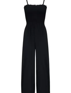 Cropped Wide Leg Jumpsuit