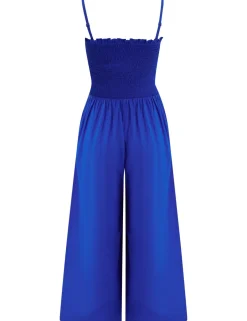 Cropped Wide Leg Jumpsuit