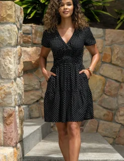 Danielle Elasticated Chanel Tiered Short Dress