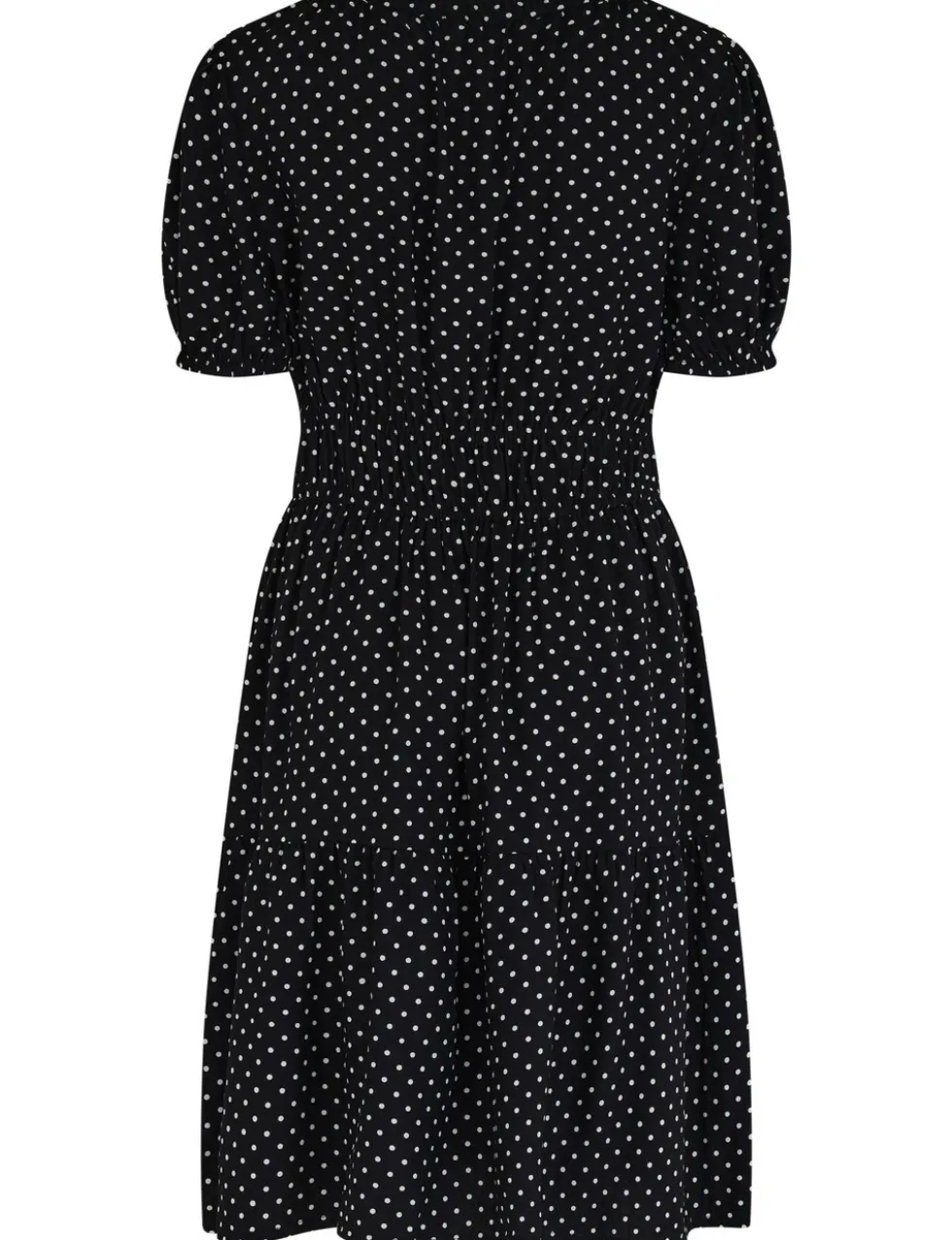 Danielle Elasticated Chanel Tiered Short Dress