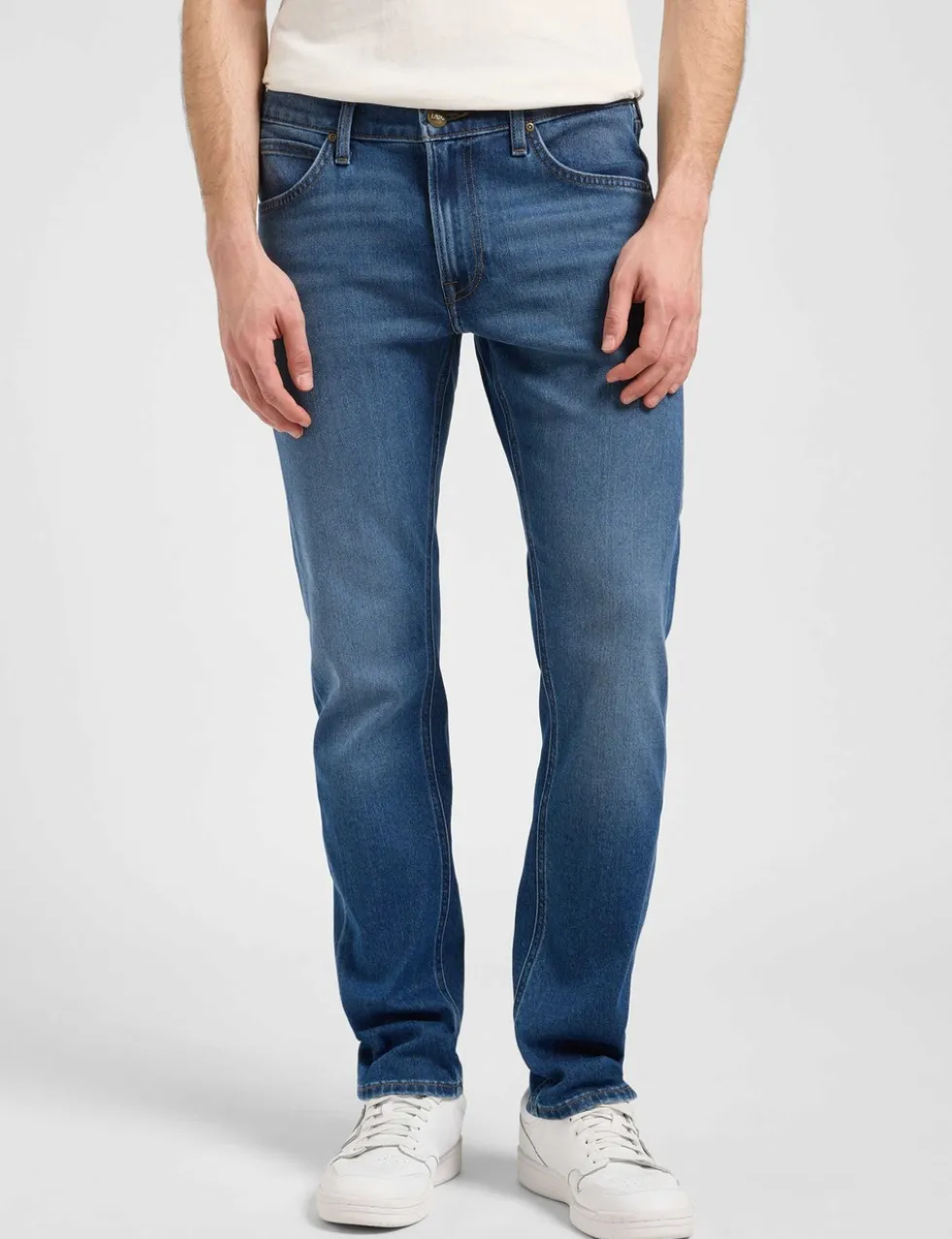 Daren Straight Fit 5 Pocket Stretch Jeans